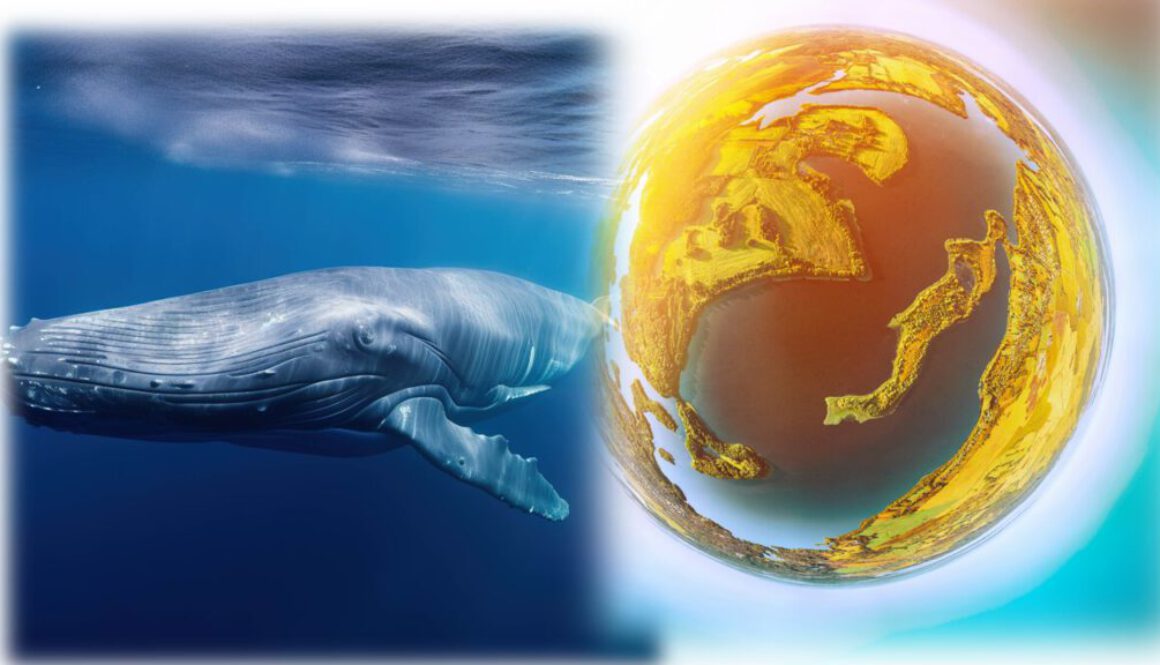 whale and earth